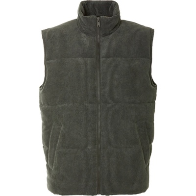 esmara Men pánska menčestrová vesta 100392878 tmavozelená