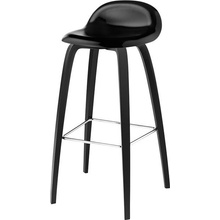 Gubi 3D Bar Stool black/black