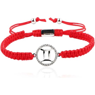 Linda's Jewelry Kabbalah náramok Blíženci SLR INR245