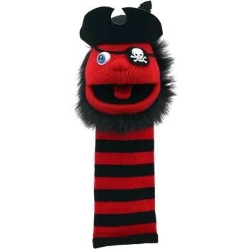 Кукла ръкавица за театър, серия Весели чорапи, Пират, 40 см