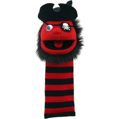 Кукла ръкавица за театър, серия Весели чорапи, Пират, 40 см