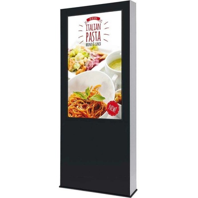 Jansen Display s.r.o. Outdoor digitálny totem s monitorom Samsung 55", čierny