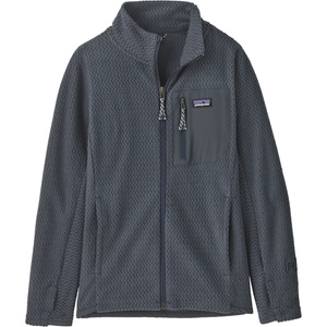 Patagonia Детско поларено яке Patagonia Kid's R1 Air Full-Zip Jacket Fleece jacket - Smolder Blue (703-5296-0214)