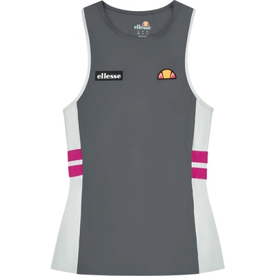 Ellesse Women's Wood Tank Vest - Dark Grey