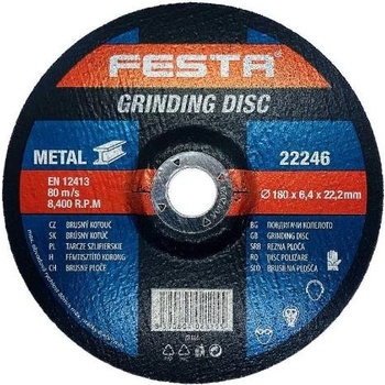 Festa Kotouč brusný 115 x 6,4 x 22,2 mm 122246