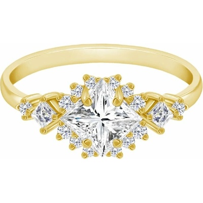 Eppi Zásnubný prsteň s princess certifikovaným lab grown diamantom Nairne RE46687