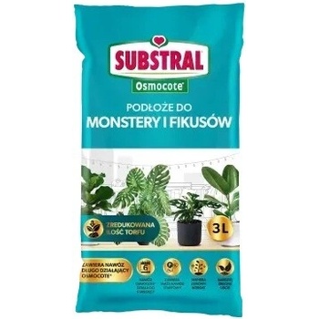 SUBSTRAL PODKLAD PRE MONSTERY A FIKUSY OSMOCOTE 3 l