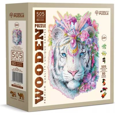 WOODEN CITY Dřevěné Mystický tygr EKO 505 dílků