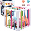 WOOPIE Flexibilní senzorický vkládačka tvarů Crazy Ss 5 ks