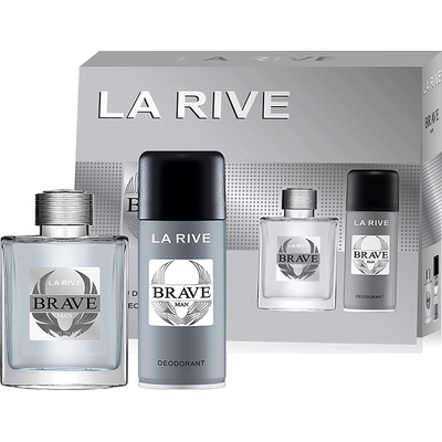 La Rive Brave men EdT 100 ml + deospray 150 ml – Zboží Dáma