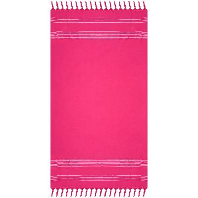 Плажна кърпа Rakla - Никол, 100% памук, циклама, 90 х 170 cm (Rakla 209)