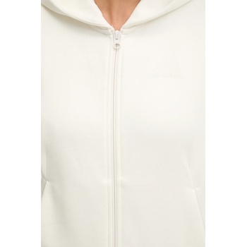 Adidas Суичър adidas All SZN в бежово с качулка с изчистен дизайн JD4689 (JD4689)