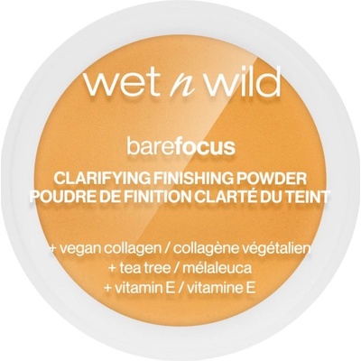 Wet n Wild Bare Focus Clarifying Finishing Powder matující pudr Medium/Tan 6 g