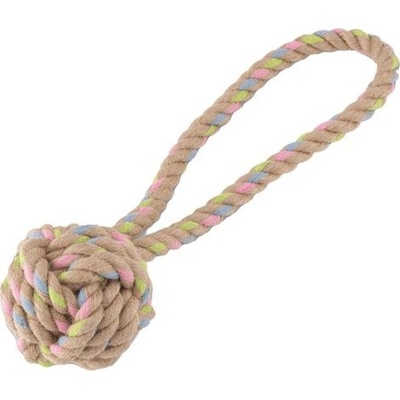 BeCoThings Hračky pro psy Beco Hemp Rope Ball on Loop-L
