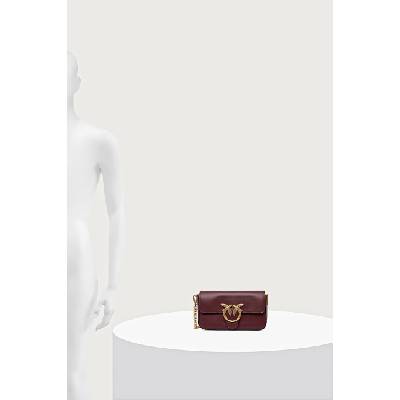 PINKO чанта crossbody дамска от кожа (107924.A2JG)