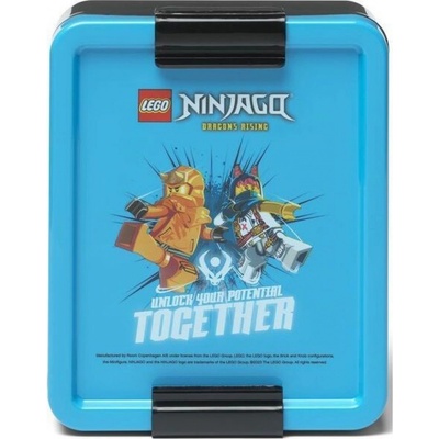 Lego Desiatový box pre deti Ninjago modrý