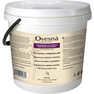 Topnatur Ovesná koupel 3 kg