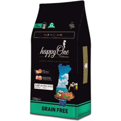 happyOne Mediterraneum Light & senior 12 kg
