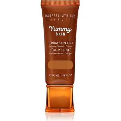 Danessa Myricks Beauty Yummy Skin Serum Skin Tint hydratačný make-up s vyhladzujúcim účinkom 11 Tan to Dark Skin with Neutral Olive Undertones 45 ml
