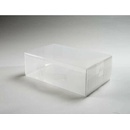 Compactor M transparentní úložný box na boty 18 x 34 x 10 cm
