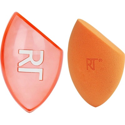 Real Techniques Hubka na make-up oranžová