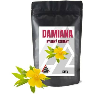 VALKNUT Damiana bylinný extrakt v prášku 500 g