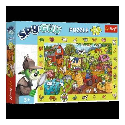 Trefl Trefl: Spy Guy Farm детективски пъзел с картинки - 24 части