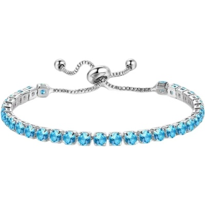 Amparo Náramok Crystals AM238 tyrkysová