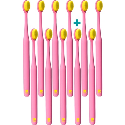 Nanosmile Zubní kartáček ProCare Rose Ultrajemný 8+3 ks