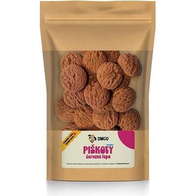 Dingo Piškoty červená řepa 250 g