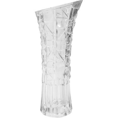 MAKRO - Váza sklenená 12x29cm