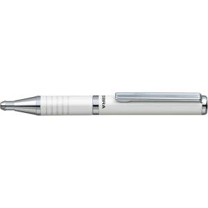 Zebra Химикалка, 0, 24 мм, телескопична, бял металик, zebra "sl-f1", синя 82406-24 (82406-24)