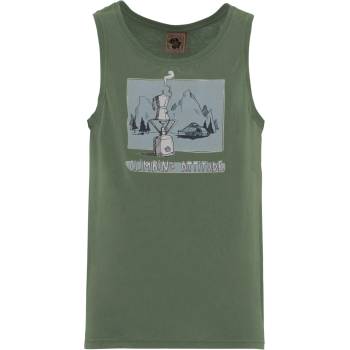 E9 Мъжки потник с широка презрамка E9 1Caffe Tank top - Agave - размер M (216-0567-0513)
