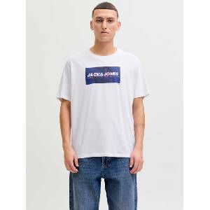 JACK & JONES Тениска jjcole print tee ss crew neck (122884924896773)