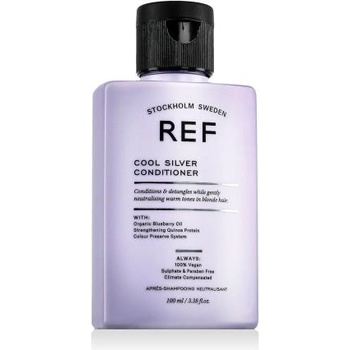 Ref Stockholm Cool Silver Conditioner 100 ml балсам за неутрализиране на топлите тонове унисекс