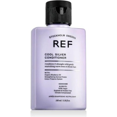 Ref Stockholm Cool Silver Conditioner 100 ml балсам за неутрализиране на топлите тонове унисекс