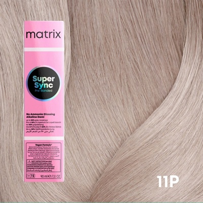 Matrix Super Sync Pre-Bonded Glossing Alkaline Demi Toner demi-permanentní toner 11P 90 ml