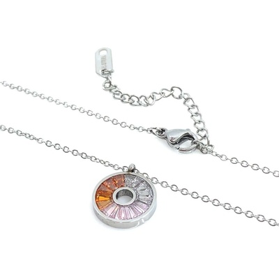 Jan Kos jewellery Řetízek s přívěskem z oceli 12118092