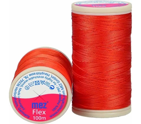 Elastická polyesterová nit 8783 Červená