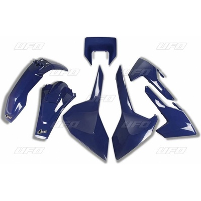 UFO kompletní plasty HUSQVARNA TX/TE/FE 17-18 modrá s krytem světla HUSQVARNA TE 250 rok 17-18