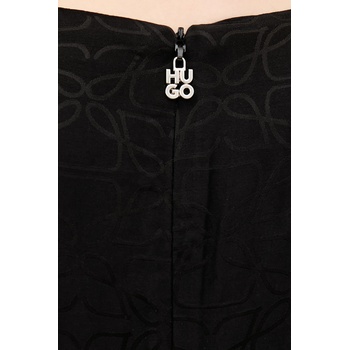 HUGO BOSS Рокля hugo в черно дълга със стандартна кройка 50542304 (50542304)