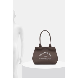 KARL LAGERFELD чанта дамска от памук K/RSG (B1W50010) - answear - 228,64 лв