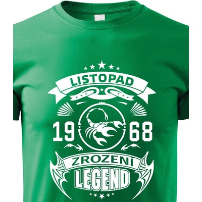 Dětské tričko Zrození legendy ZelenáCanvas Dětské tričko Bezvatriko.cz 1