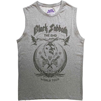 Black Sabbath The End Mushroom Cloud Tank Grey XL Риза (BSTANK25MG04)