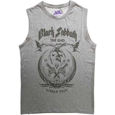 Black Sabbath The End Mushroom Cloud Tank Grey XL Риза (BSTANK25MG04)