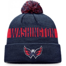 Fanatics Pánská Zimní čepice Washington Capitals Fundamental Beanie Cuff with Pom