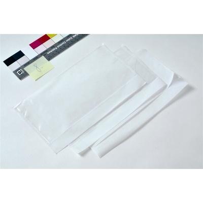 Expediční obálka DL průhledná, samolepící kapsy na balík, 235x132mm, 100ks