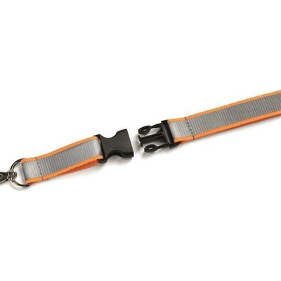 Snúrka na krk Závesný remienok s bezpečnostnou prackou reflexná DURABLE