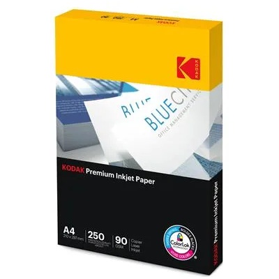 Kodak Копирна хартия, A4, 90 g, KODAK "Premium Inkjet" KODPI090X207 250/cm (KODPI090X207)