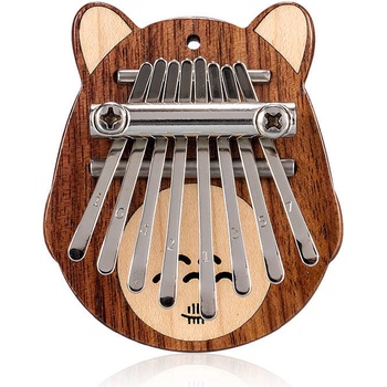 Hluru Mini Kalimba 7 kláves C-dur major ořech